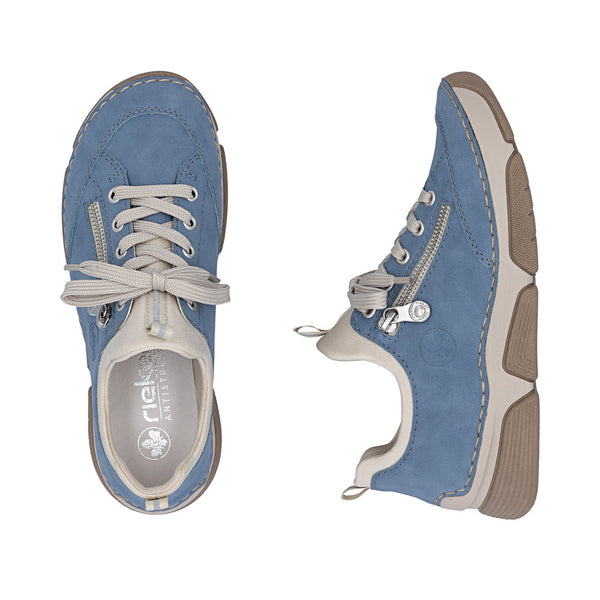 Rieker 45973-14 (Blue) - Women's