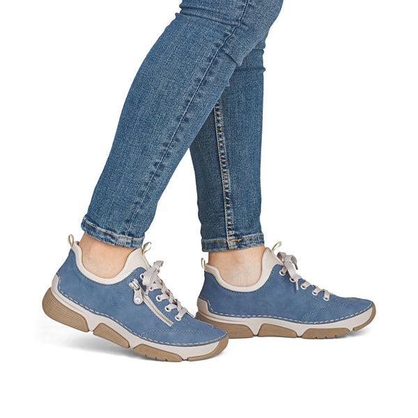 Rieker 45973-14 (Blue) - Women's