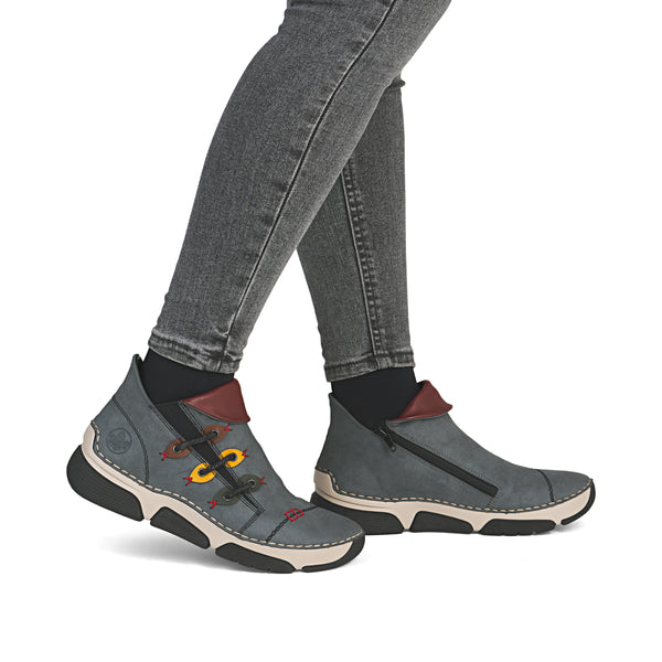 Rieker 45983-14 (Blue Multi) - Women's