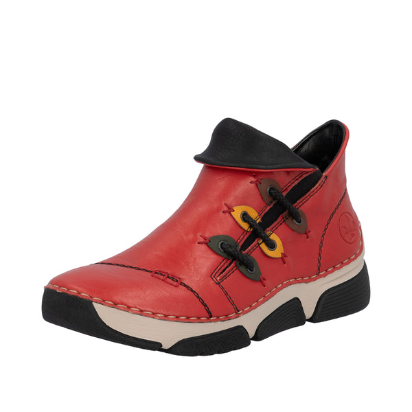 Rieker 45983-33 (Red Multi) - Women's