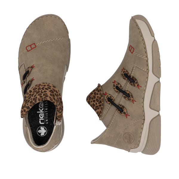 Rieker 45983-64 (Beige Multi) - Women's