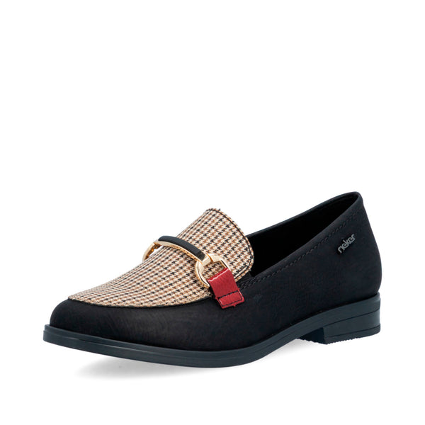 Rieker 46264-00 (Black) - Women's