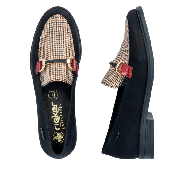 Rieker 46264-00 (Black) - Women's