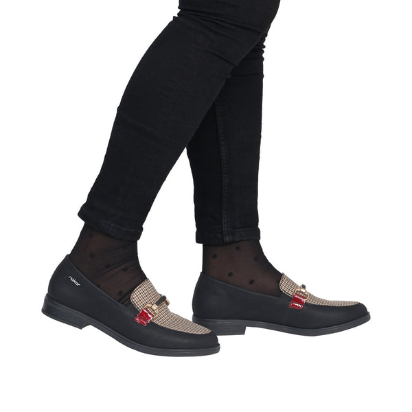 Rieker 46264-00 (Black) - Women's