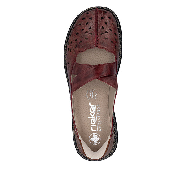 Rieker 46352-33 (Red) - Women's