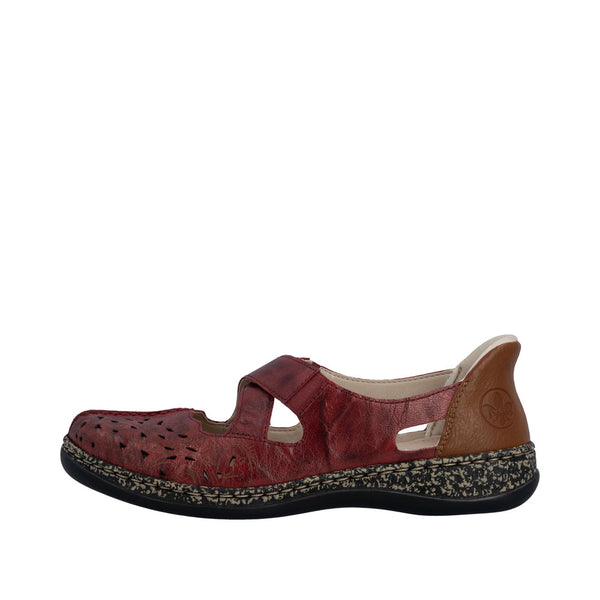 Rieker 46352-33 (Red) - Women's