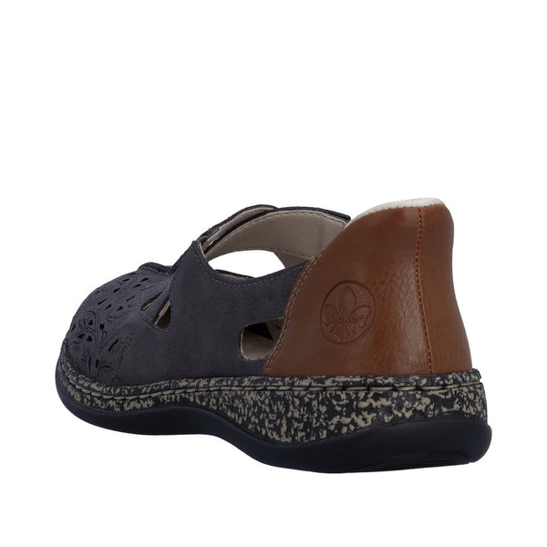 Rieker 46352-45 (Grey) - Women's