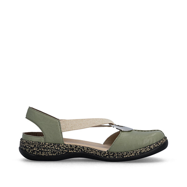 Rieker 46361-52 (Green) - Women's