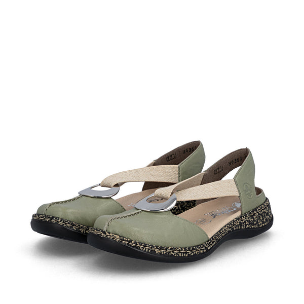 Rieker 46361-52 (Green) - Women's