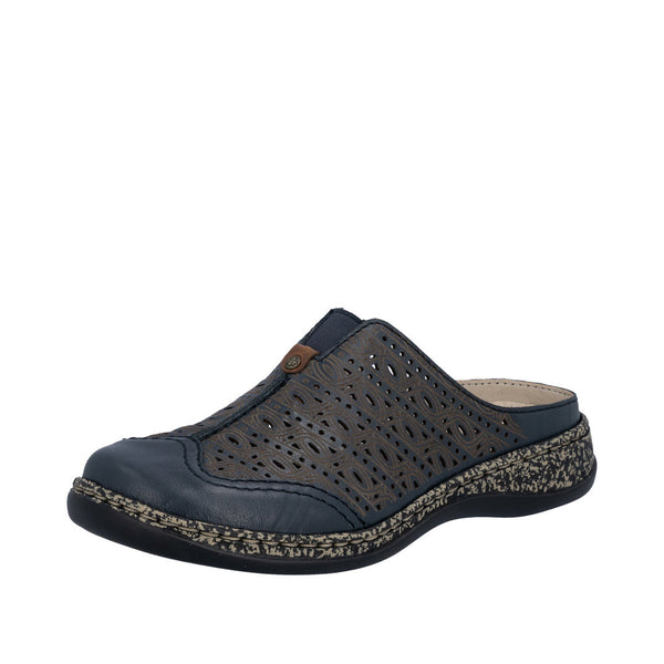 Rieker 46376-14 (Blue) - Women's