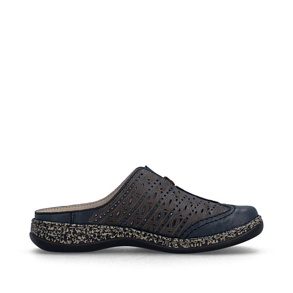 Rieker 46376-14 (Blue) - Women's