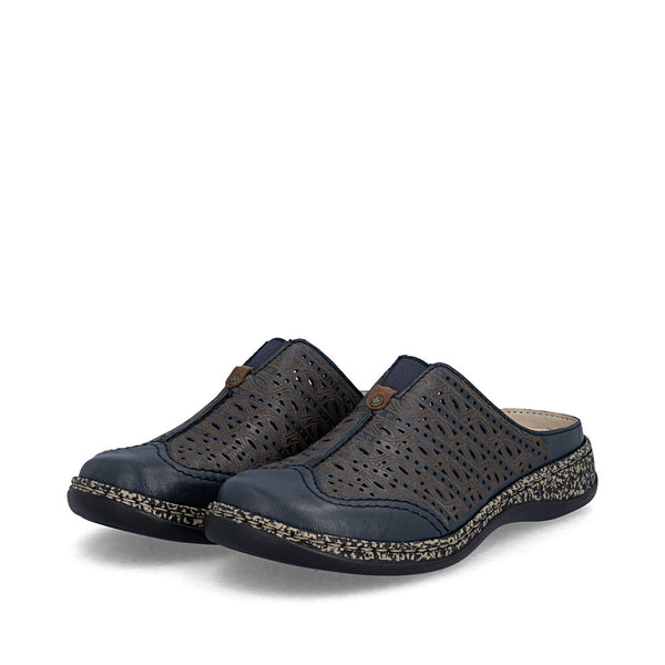 Rieker 46376-14 (Blue) - Women's