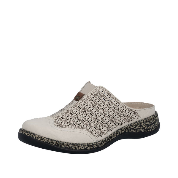 Rieker 46376-60 (Cream) - Women's