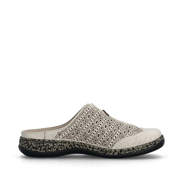Rieker 46376-60 (Cream) - Women's