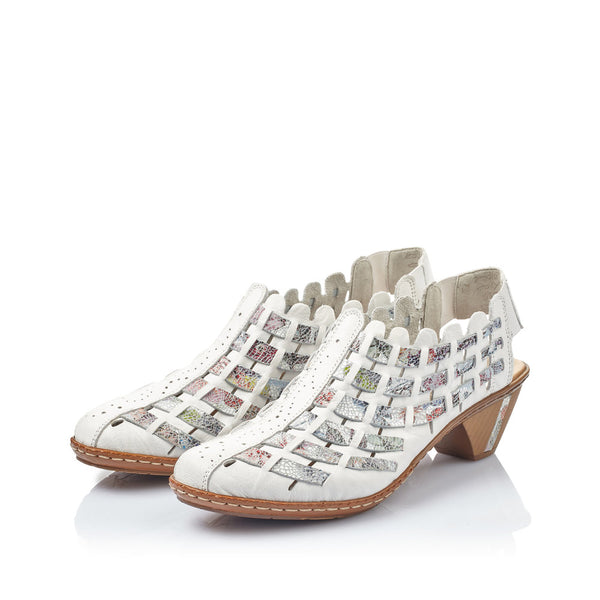 Rieker 46778-80 (White) - Women's