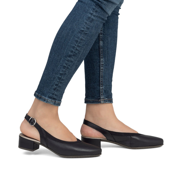 Rieker 47063-00 (Black) - Women's