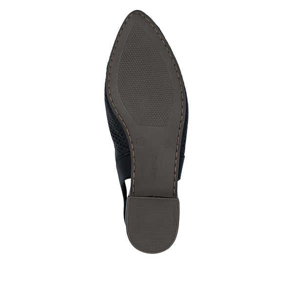 Rieker 47066-00 (Black) - Women's
