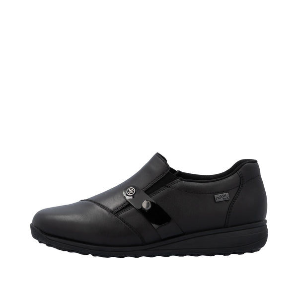 Rieker 47250-00 (Black) - Women's