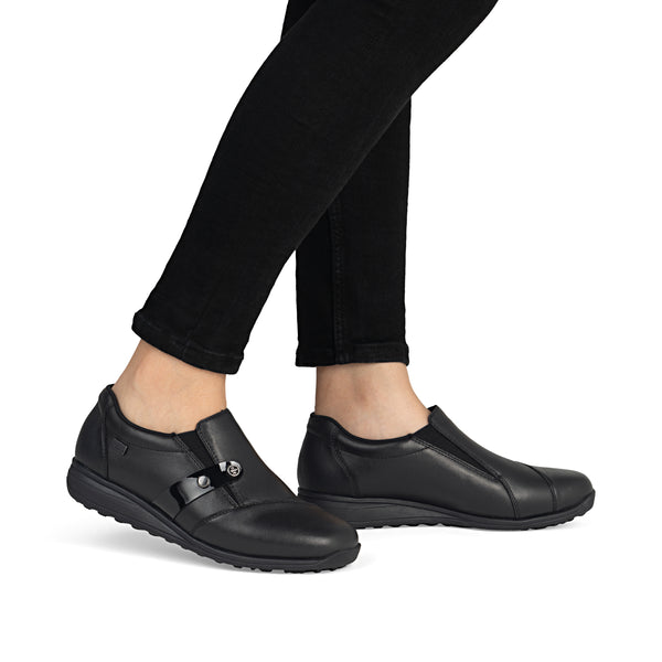 Rieker 47250-00 (Black) - Women's