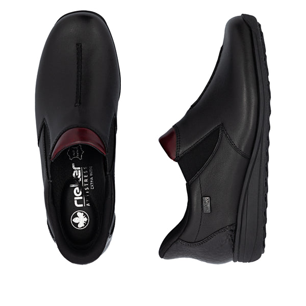 Rieker 47253-00 (Black) - Women's