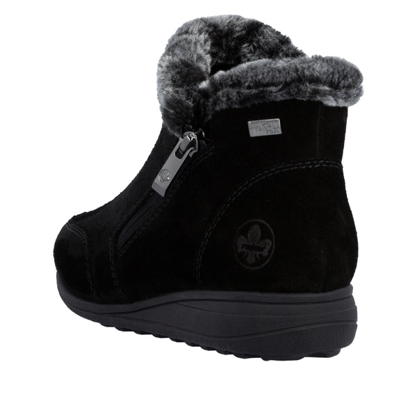 Rieker 47256-00 (Black) - Women's