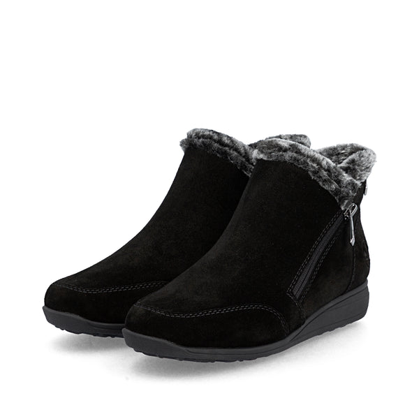 Rieker 47256-00 (Black) - Women's