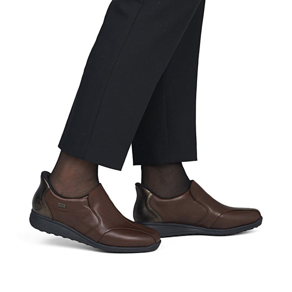 Rieker 47259-27 (Brown) - Women's