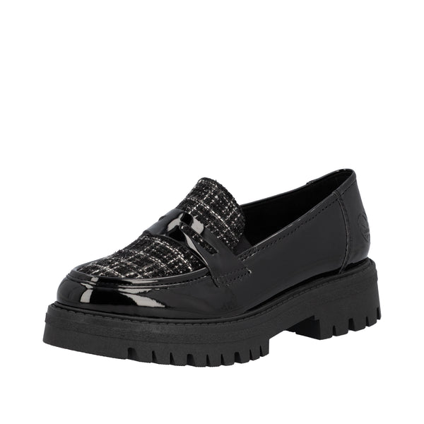 Rieker 47550-00 (Black) - Women's