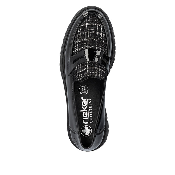 Rieker 47550-00 (Black) - Women's