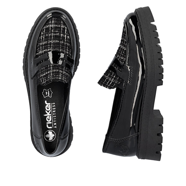 Rieker 47550-00 (Black) - Women's