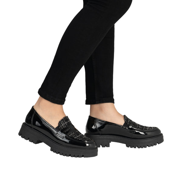 Rieker 47550-00 (Black) - Women's