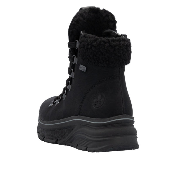 Rieker 48034-00 (Black) - Women's