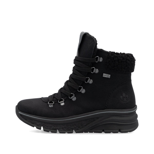 Rieker 48034-00 (Black) - Women's