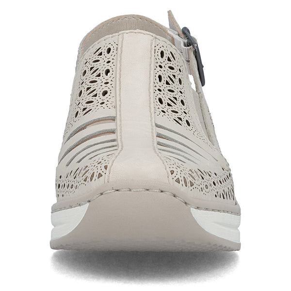 Rieker 48763-60 (Cream) - Women's