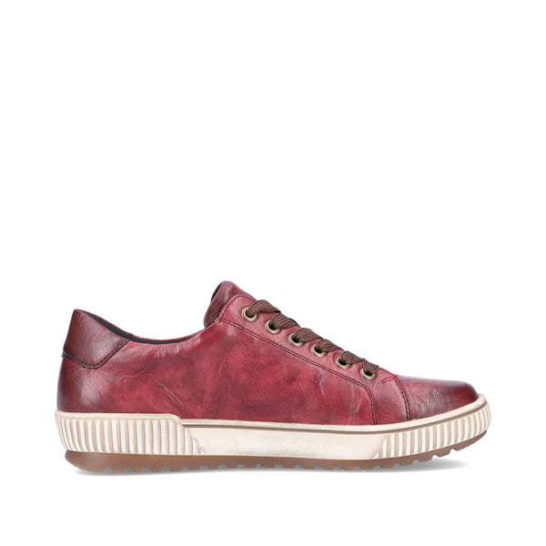 Remonte D0700-35 (Burgundy) - Women's