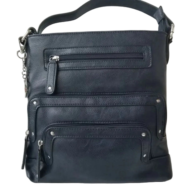 La Diva 43916STL Handbag (Navy) - Women's
