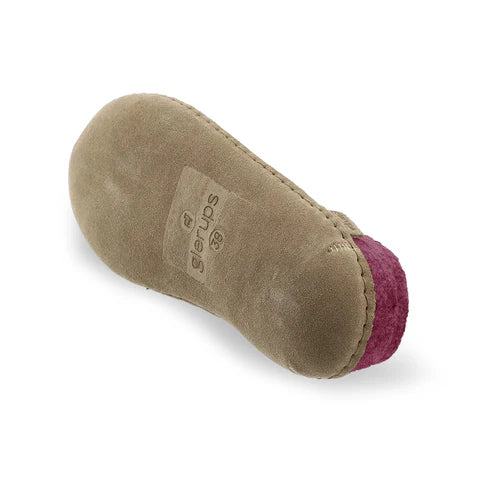 Glerups Leather Sole Slip-On (Cranberry) - Unisex