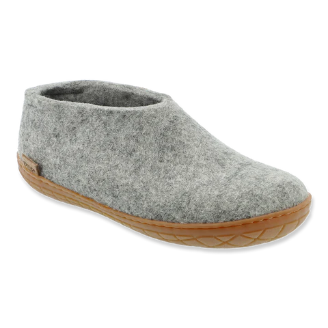 Glerups Rubber Sole Shoe (Grey) - Unisex