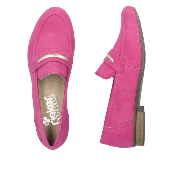 Rieker 51996-31 (Pink) - Women's