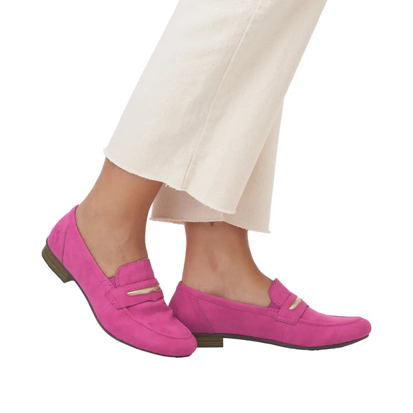 Rieker 51996-31 (Pink) - Women's