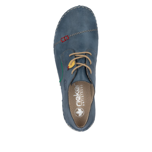 Rieker 52528-14 (Blue) - Women's