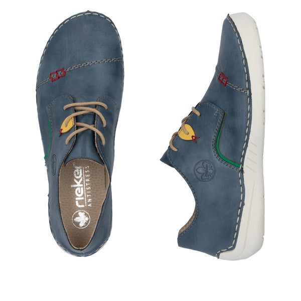 Rieker 52528-14 (Blue) - Women's