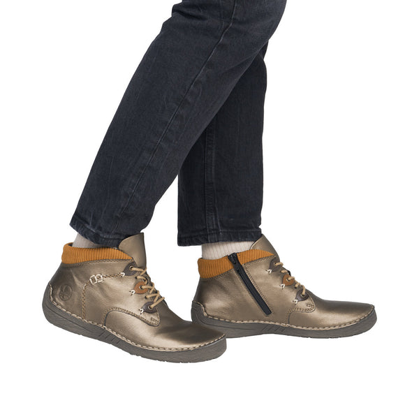 Rieker 52544-90 (Bronze) -Women's