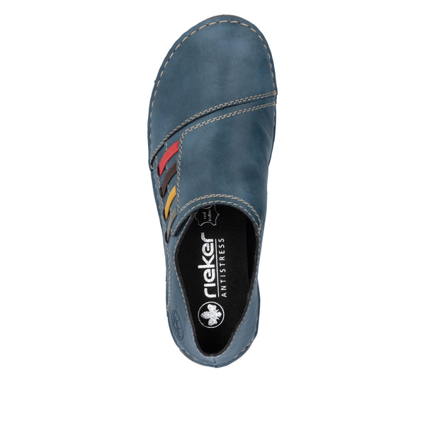 Rieker 52560-14 (Blue) - Women's