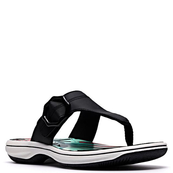 Clarks Breeze Cove (Black Patent) - Women's