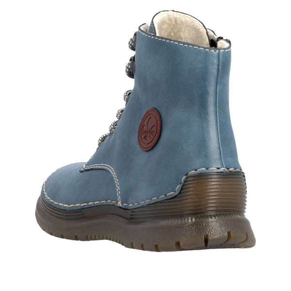 Rieker 53632-14 (Blue) -Women's