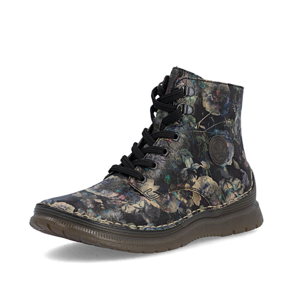 Rieker 53632-90 (Brown Multi) -Women's