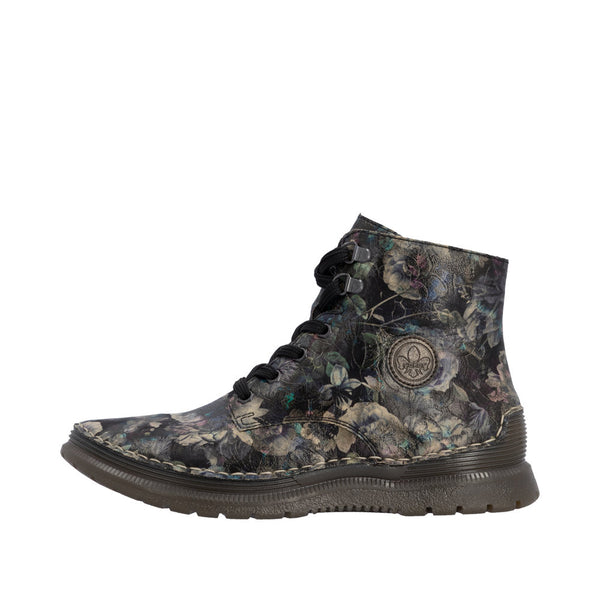 Rieker 53632-90 (Brown Multi) -Women's