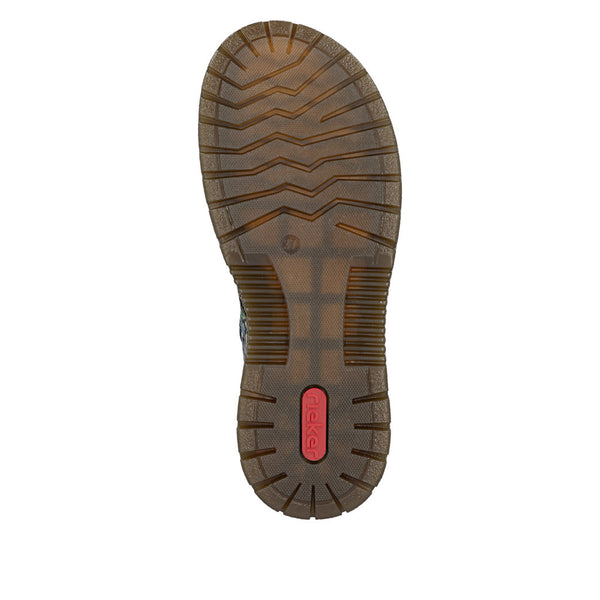 Rieker 53632-90 (Brown Multi) -Women's