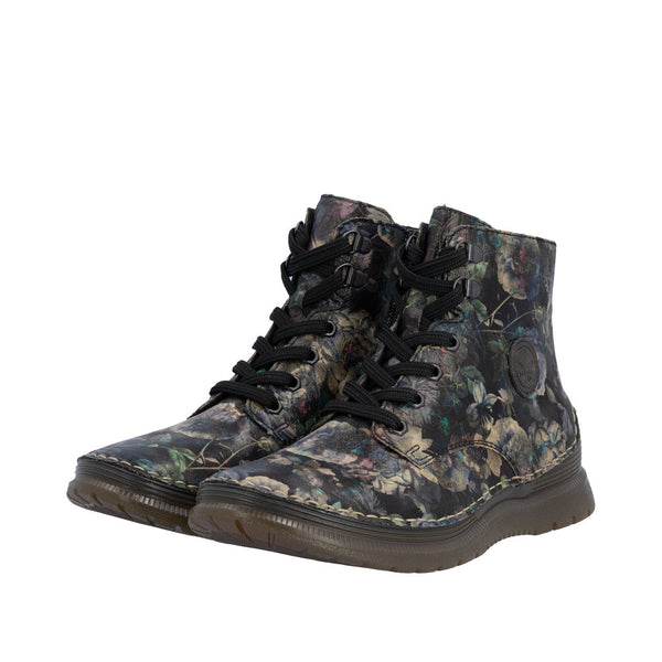Rieker 53632-90 (Brown Multi) -Women's